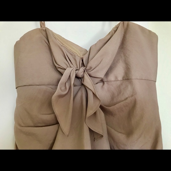 BCBGMAXAZRIA Front Ruffle Dress - Picture 3 of 4